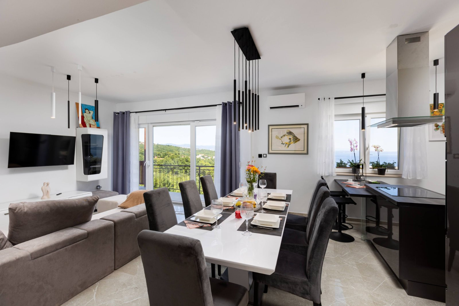 Apartments Two Mary - A family corner to enjoy, Apartments Two Mary with heated pool, Matulji, Kvarner, Croatia Matulji
