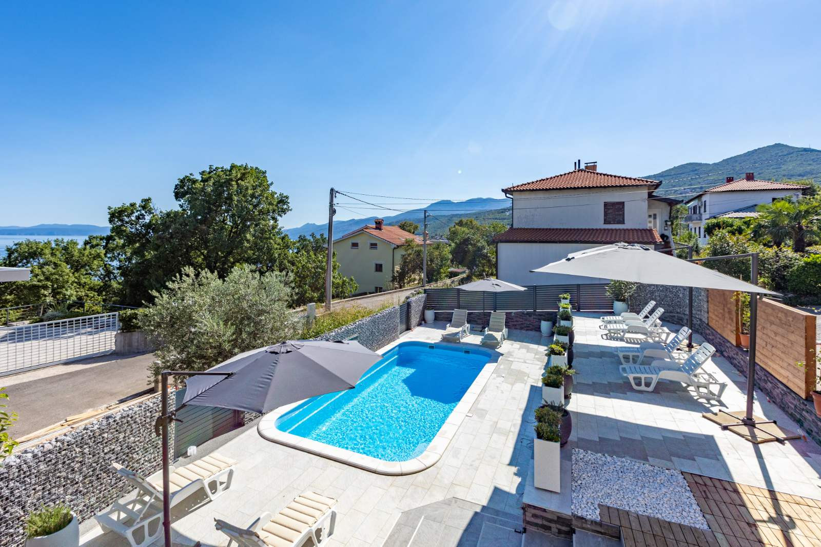Apartments Two Mary - A family corner to enjoy, Apartments Two Mary with heated pool, Matulji, Kvarner, Croatia Matulji